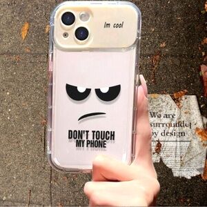 Don't Touch My iPhone 12 case cover protector Heavy Duty Protective Silicone new